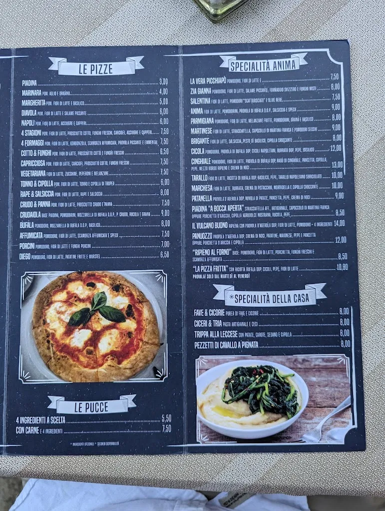 Menu_Anima Trattoria - Pizzeria_Lequile_image_1