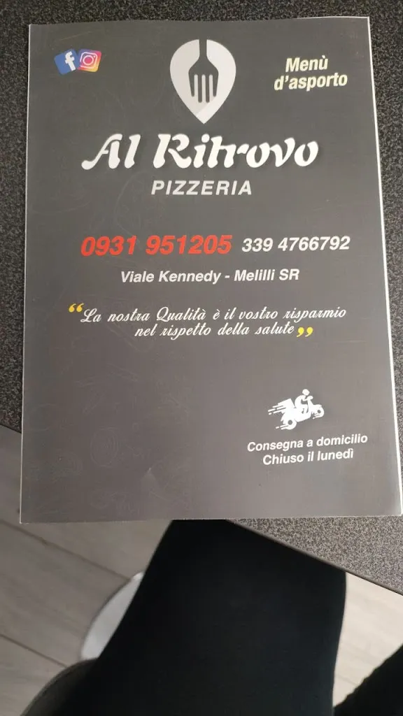Menu_Pizzeria Trattoria Al Ritrovo_Melilli_image_4