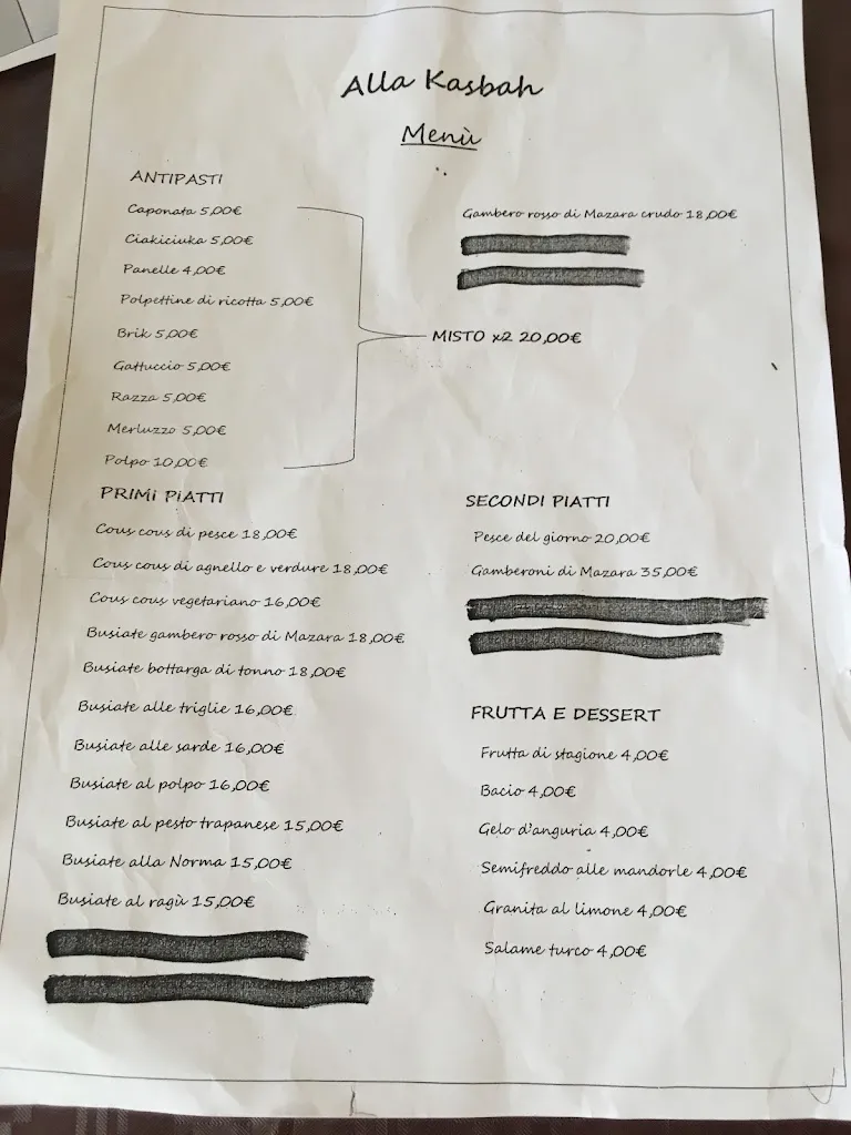 Menu_Alla Kasbah_Mazara II_image_3