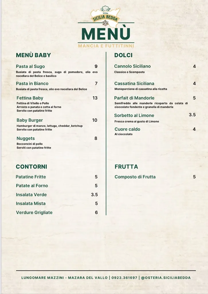Menu_Osteria Sicilia Bedda_Mazara II_image_4