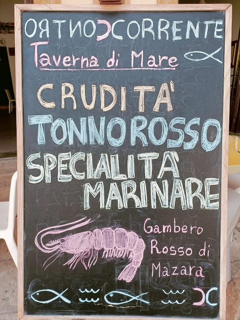 Menu_CONTROCORRENTE -Taverna di Mare- di Marmoreo Bartolomeo Antico borgo marinaro_Mazara II_image_3