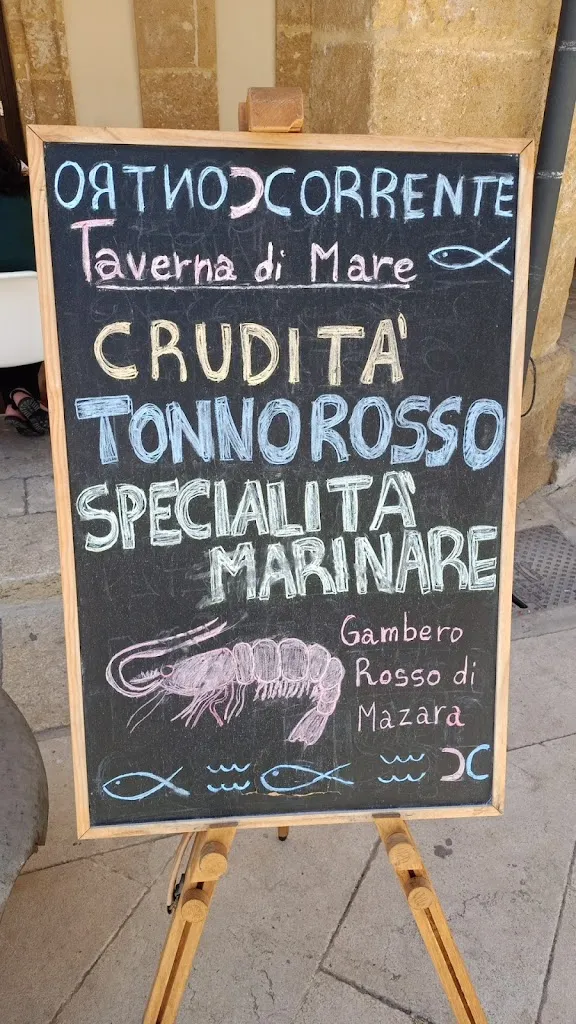 Menu_CONTROCORRENTE -Taverna di Mare- di Marmoreo Bartolomeo Antico borgo marinaro_Mazara II_image_4