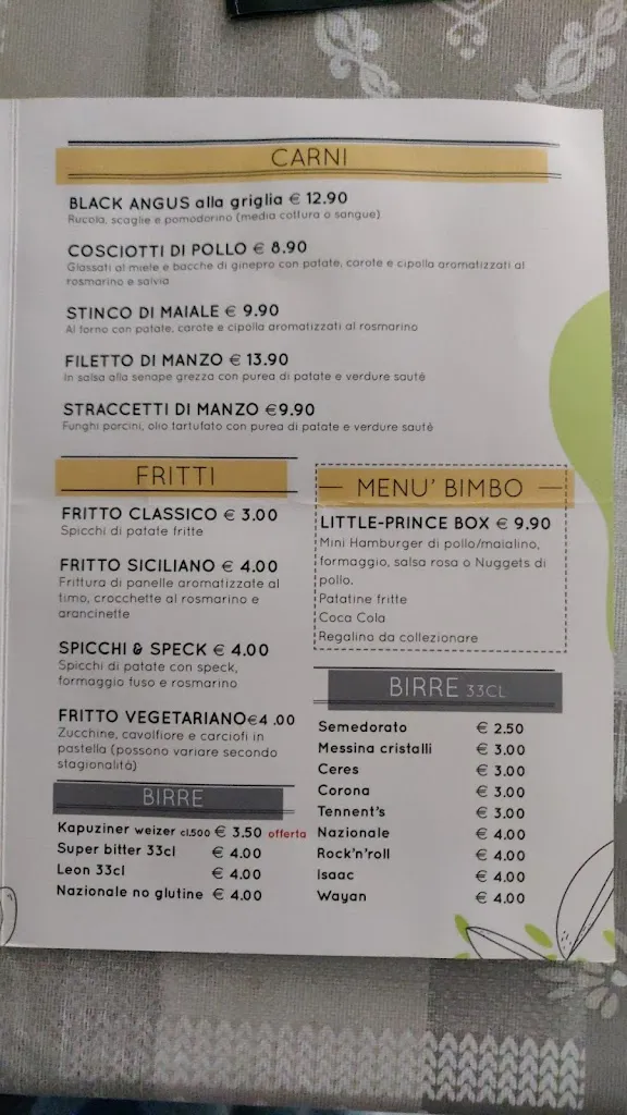 Menu_Principe Granatelli_Mazara II_image_1