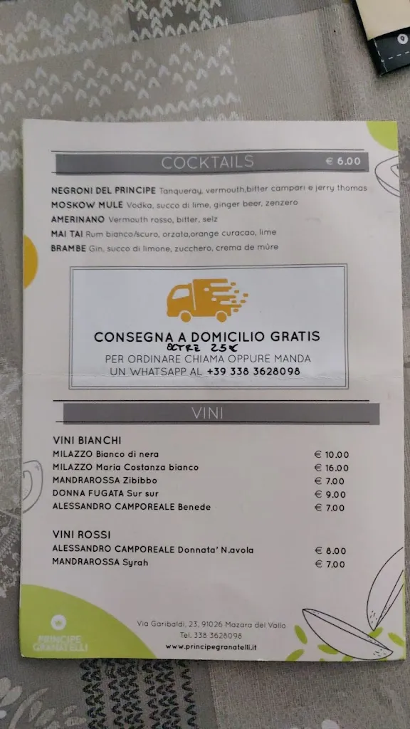 Menu_Principe Granatelli_Mazara II_image_3