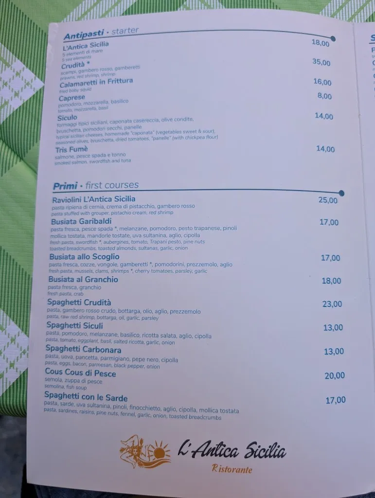 Menu_Ristorante L'Antica Sicilia_Mazara II_image_3