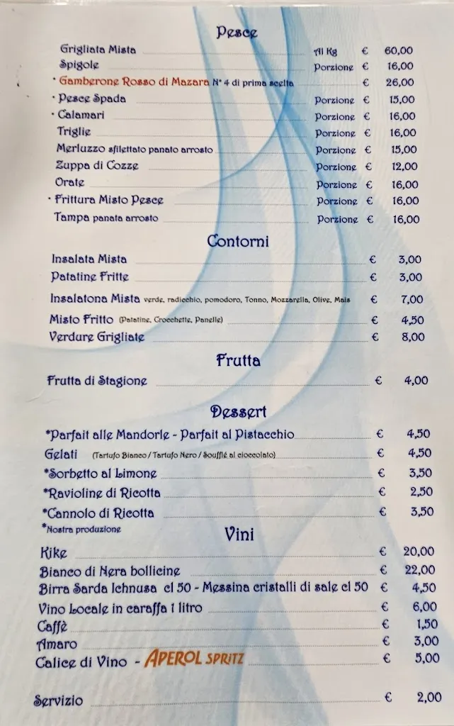 Menu_Ristorante Pizzeria Baby Luna_Mazara II_image_1