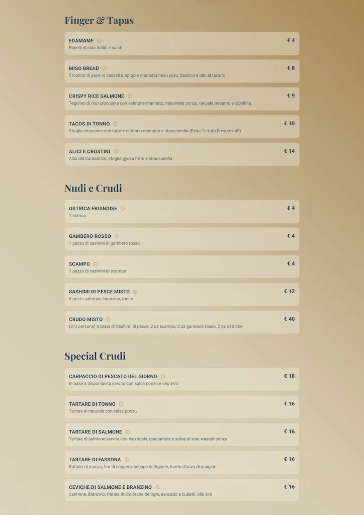 Menu_Fuga Experience_Leporano Marina_image_1