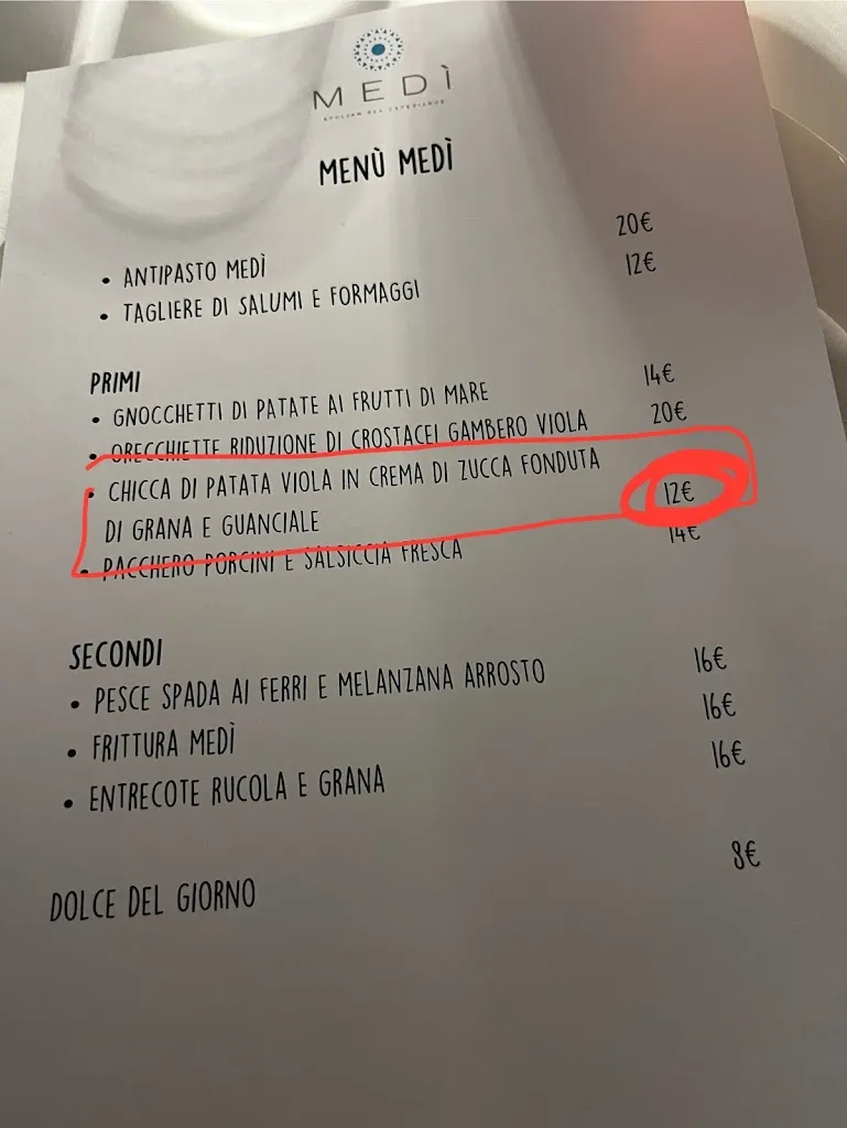 Menu_Medì - Apulian Sea Experience_Leporano Marina_image_1