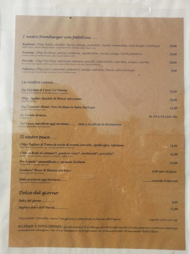 Menu_Osteria Sapor DiVino_Mazara del Vallo_image_3