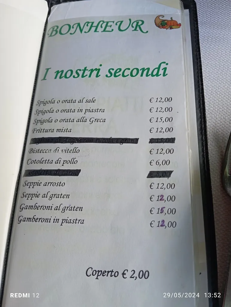 Menu_Ristorante Bonheur_Leporano Marina_image_4