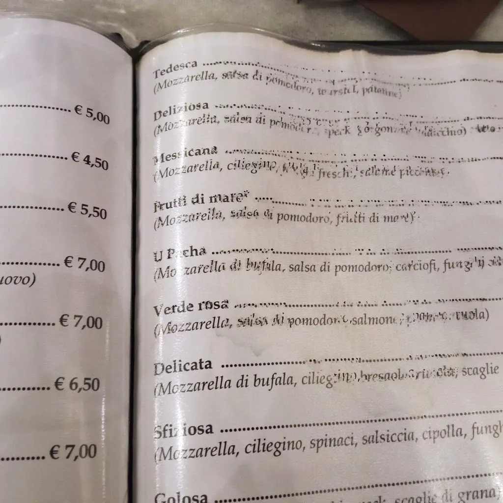 Menu_U Pacha_Militello in Val di Catania_image_1
