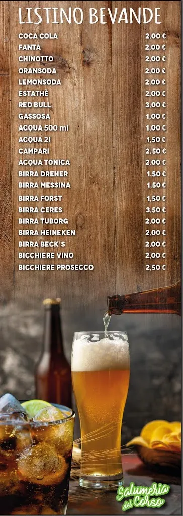 Menu_Salumeria panineria del corso di sarra minichello stefano_Mistretta_immagine_1