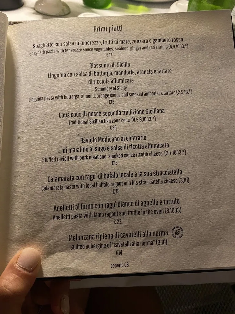 Menu_Cappero Bistrot_Modica_image_2