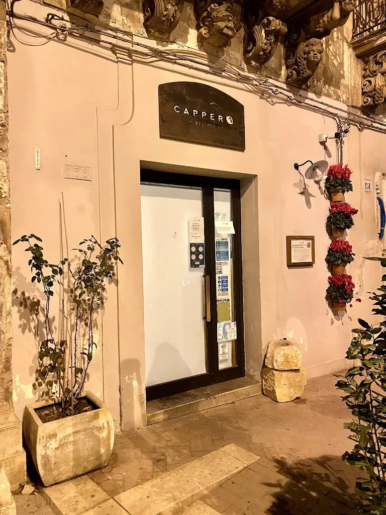 Cappero Bistrot restaurant in Modica