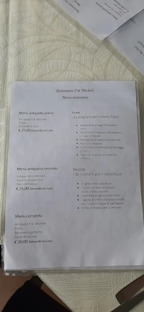 Menu_Ristorante Pizzeria Frà Michele_Monforte San Giorgio_image_2