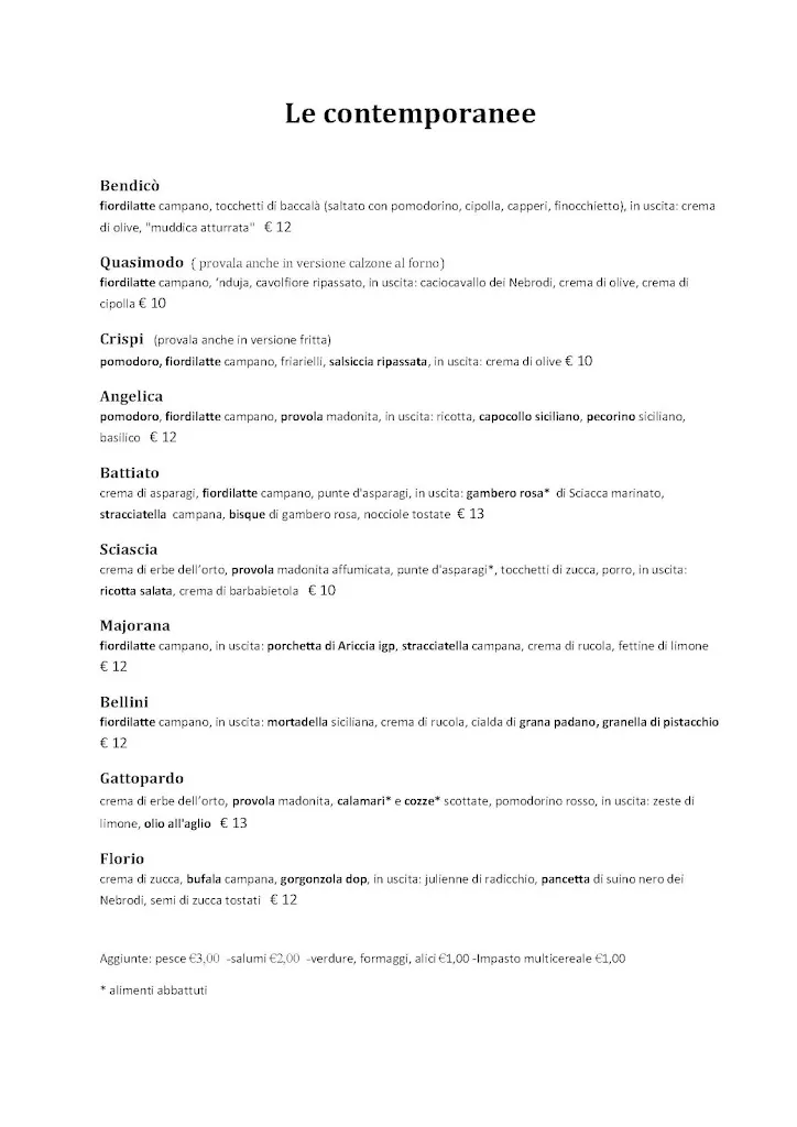 Menu_Bendicò Pizzeria Contemporanea_Menfi_image_1