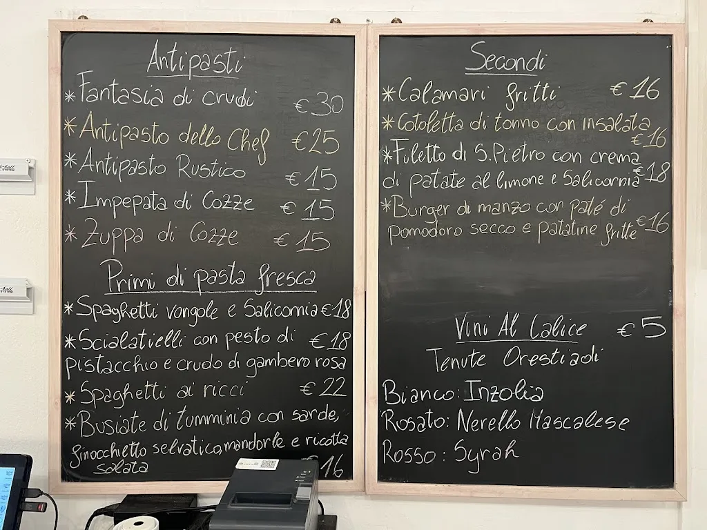 Menu_Ristorante Le 4 stagioni, Sul Mare, Ristorante Di Pesce Menfi_Menfi_image_2