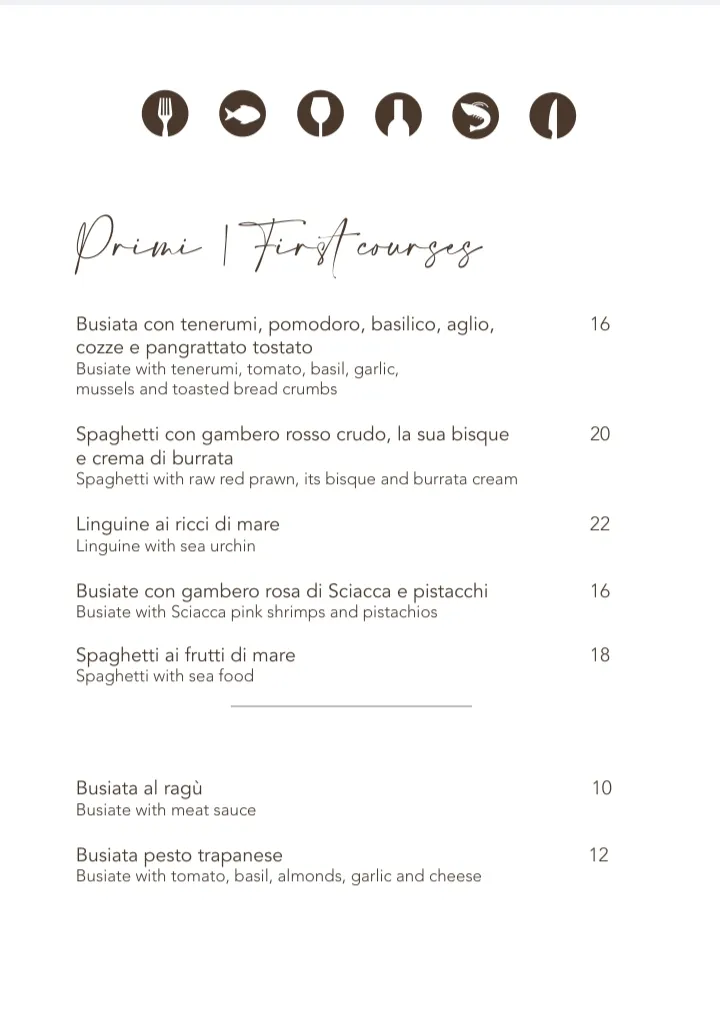 Menu_Villa Fiori Beach Albergo Ristorante_Menfi_image_2