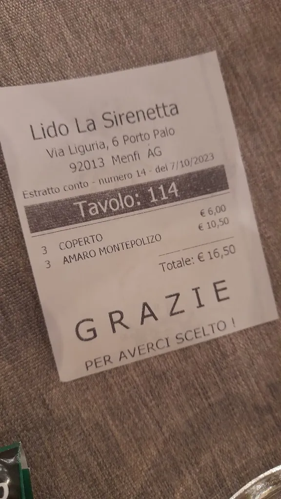 Filippo Ferrero_Ristorante Pizzeria Lido La Sirenetta_Menfi_review