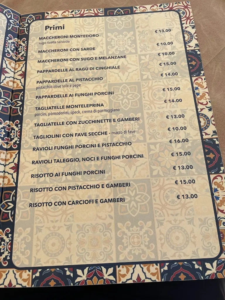 Menu_Trattoria Monte D'Oro Montelepre_Montelepre_image_3