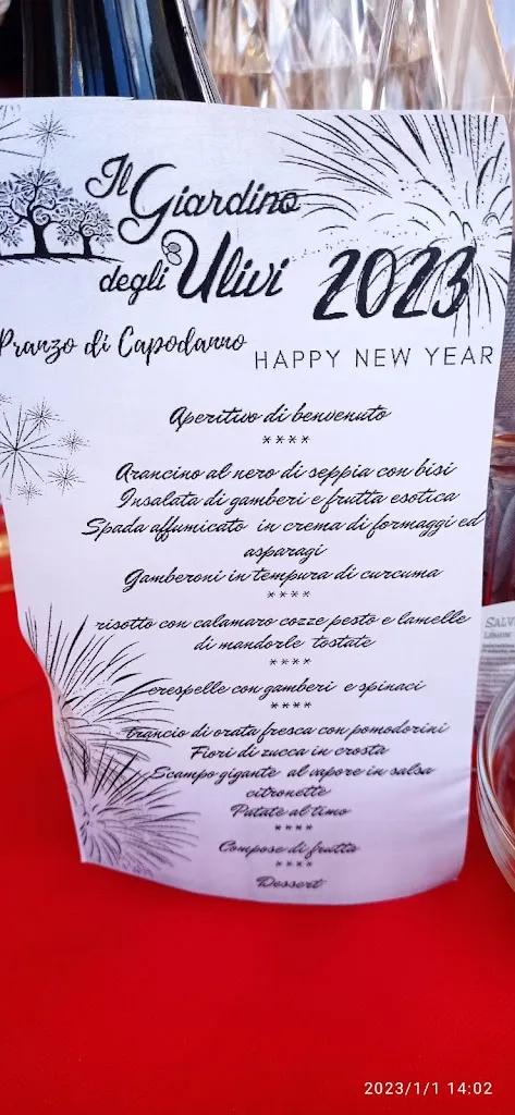 Menu_Il Giardino degli Ulivi Montevago_Montevago_image_2