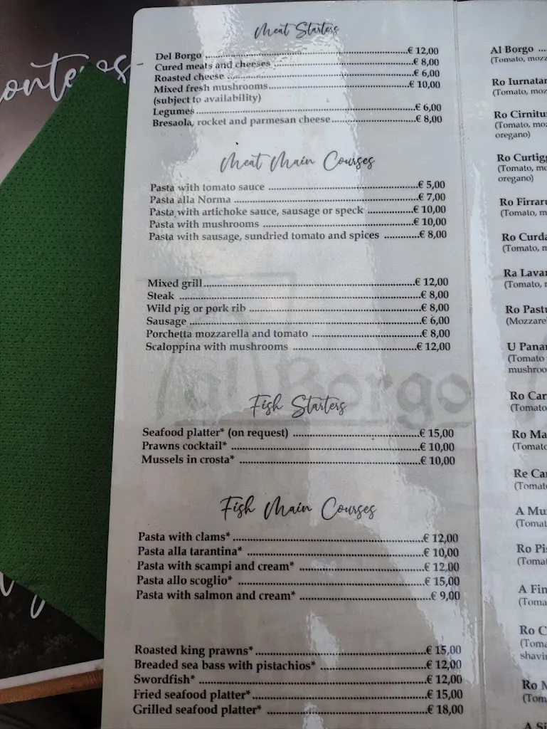 Menu_Trattoria-Pizzeria ''AL BORGO''_Monterosso Almo_image_4