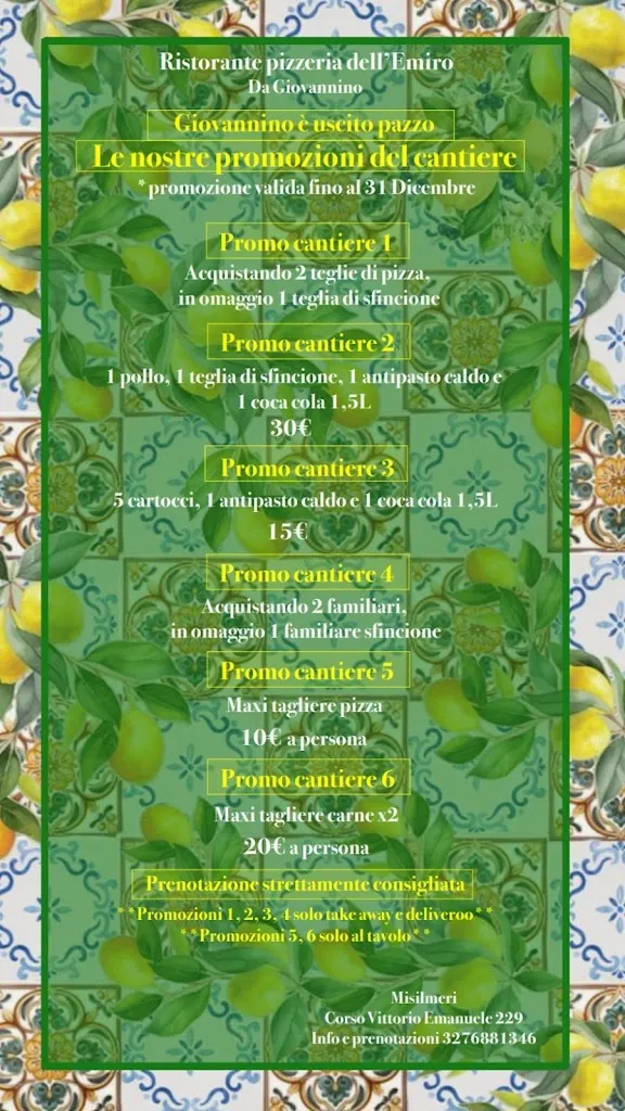 Menu_Ristorante pizzeria dell'emiro da giovannino_Misilmeri_image_3