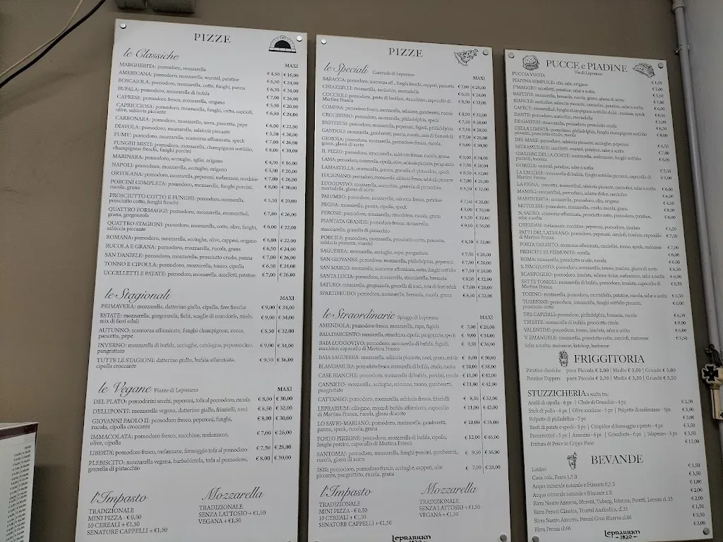 Menu_LEPRARIUM 1820_Leporano Marina_image_2