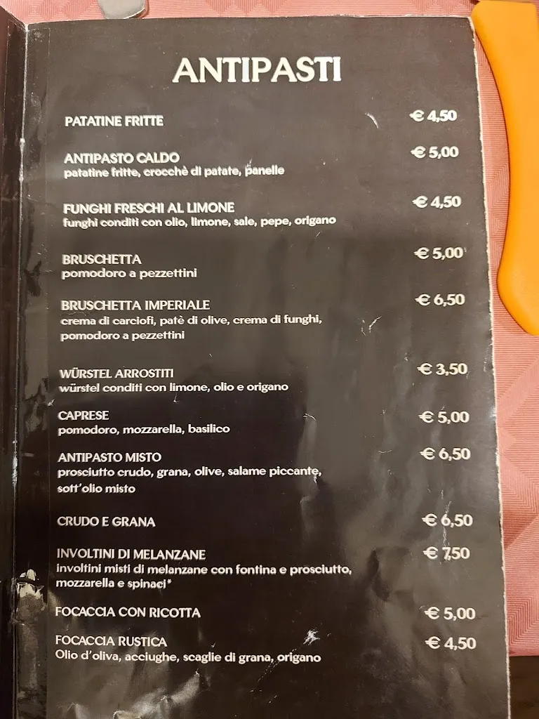 Menu_Pizzeria Misilmeri 
