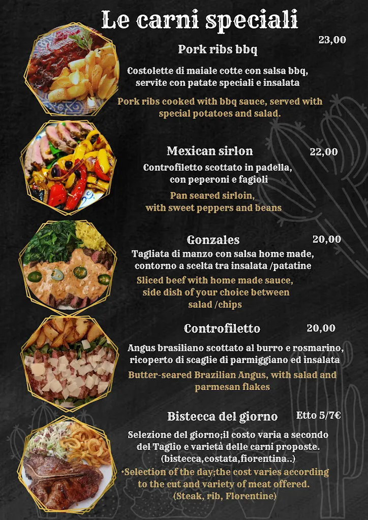 Menu_Be At One Restaurant - Tex Mex_Motta Sant'Anastasia_image_3
