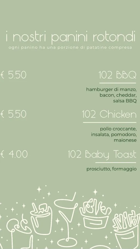 Menu_Pub 102_Motta Sant'Anastasia_image_1