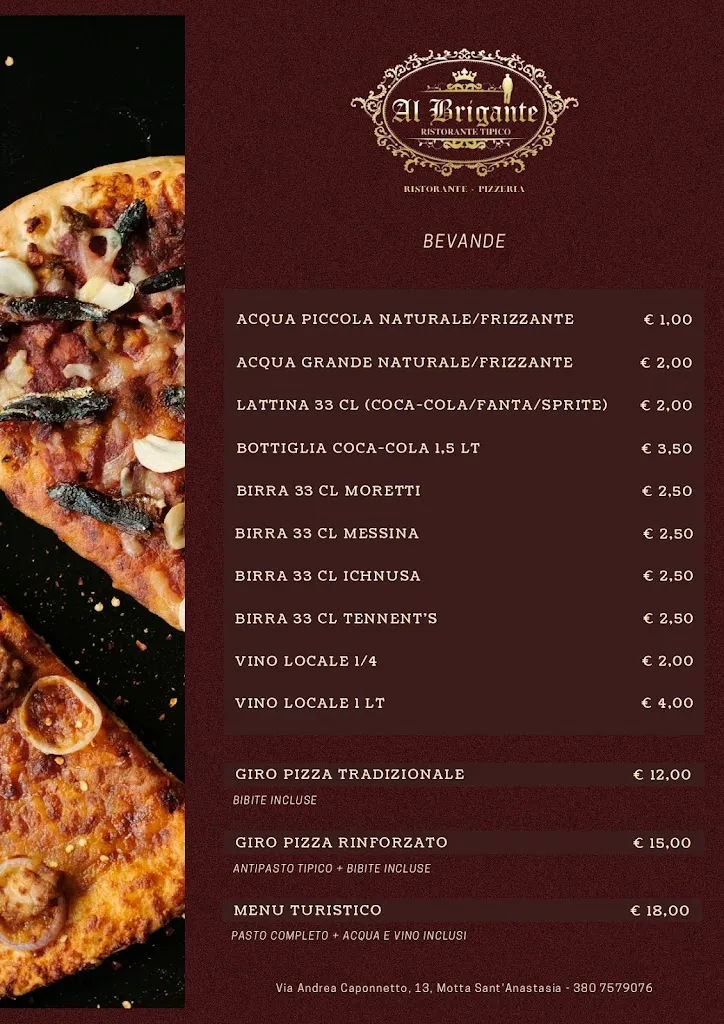 Menu_Pizzeria Al Brigante_Motta Sant'Anastasia_image_1