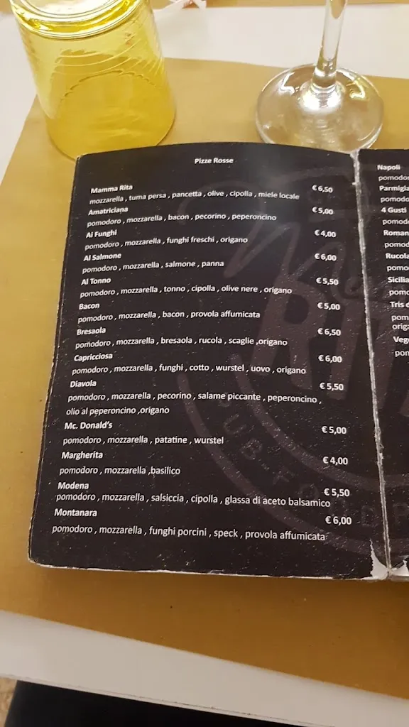 Menu_Mamma Rita cafè lounge pub food pizza_Mussomeli_image_1