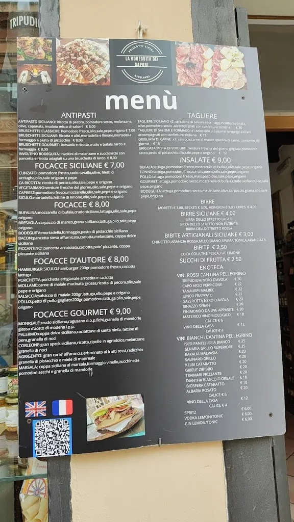 Menu_La Bodeguita dei Sapori_Monreale_image_1