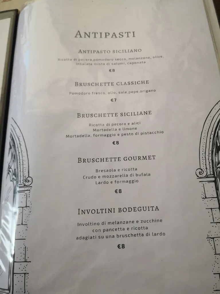 Menu_La Bodeguita dei Sapori_Monreale_image_3