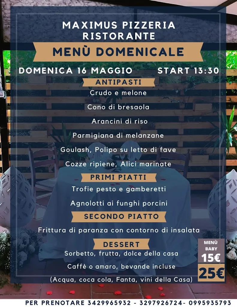 Menu_Il capriccio degli dei ristorante pizzeria_Leporano Marina_image_1
