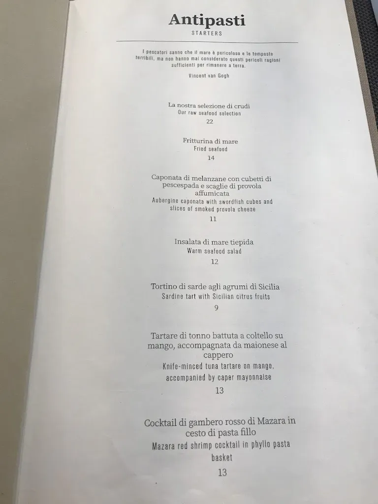 Menu_Ciambra Restaurant_Monreale_image_4