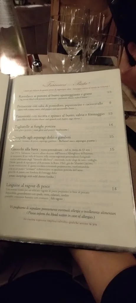 Menu_Ristorante La Botte 1962_Monreale_image_1
