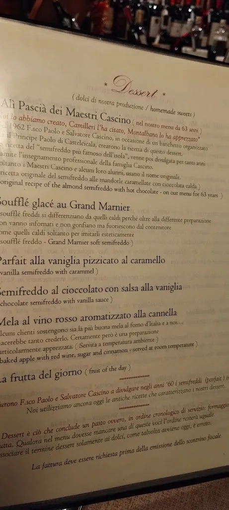 Menu_Ristorante La Botte 1962_Monreale_image_2