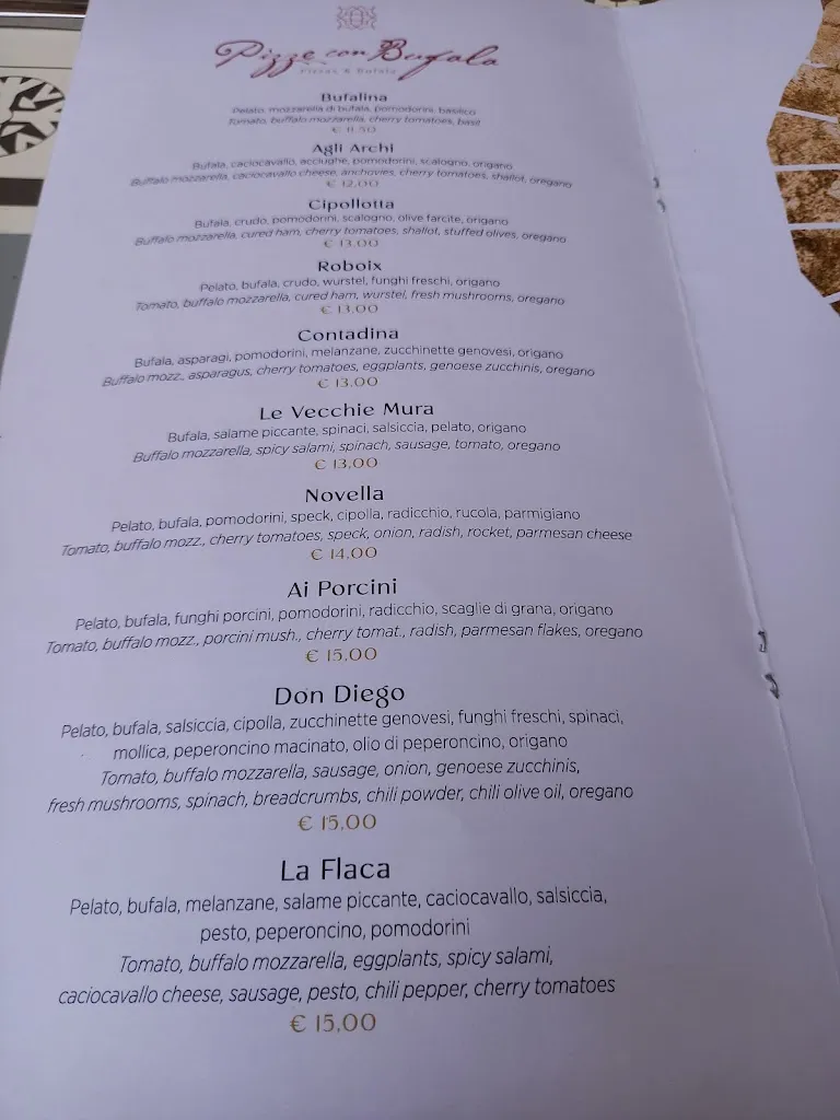 Menu_Pizzeria Guglielmo di Milazzo Girolamo C. Sas_Monreale_image_1