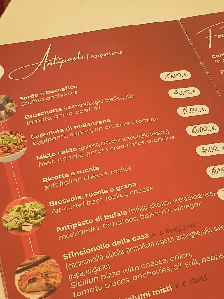 Menu_Peppino Trattoria_Monreale_image_1