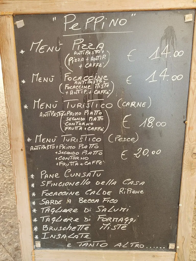 Menu_Peppino Trattoria_Monreale_image_3