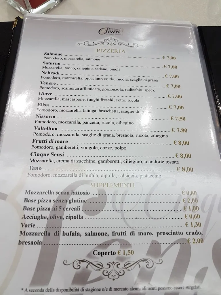 Menu_Cinque Sensi Ristorante Pizzeria_Nissoria_image_1