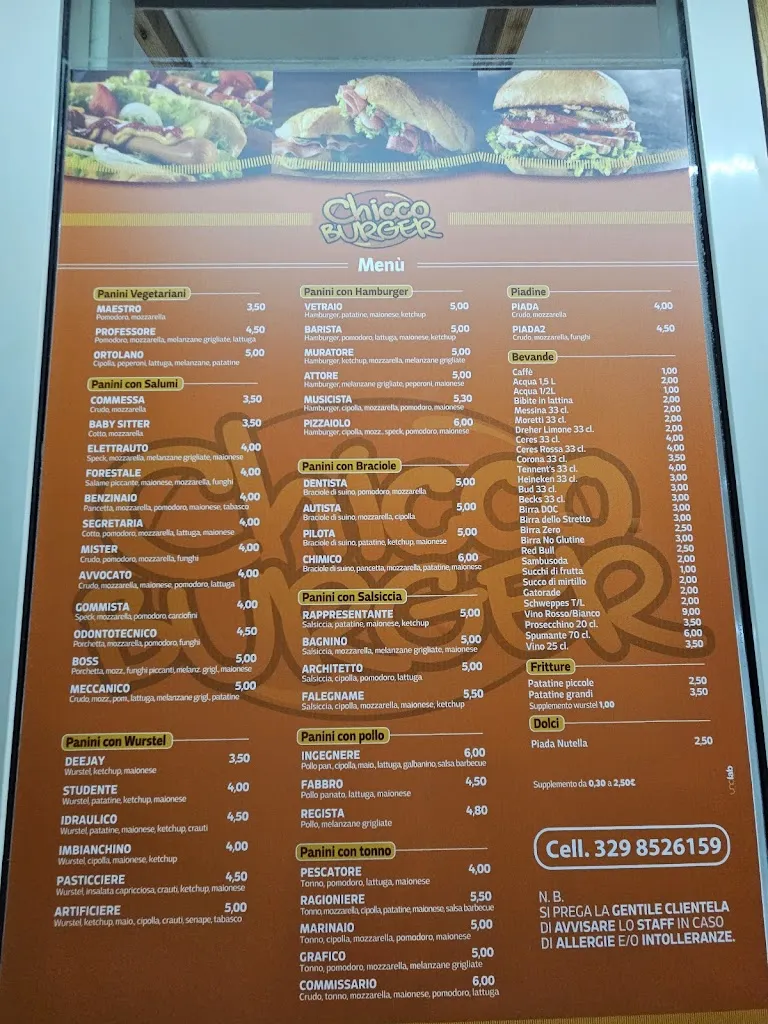 Menu_Chicco burger_Nizza di Sicilia_image_1