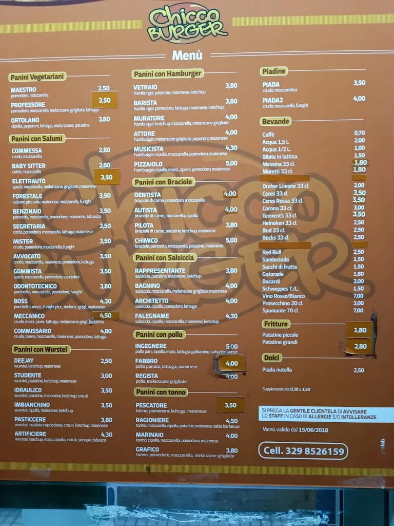Menu_Chicco burger_Nizza di Sicilia_image_3