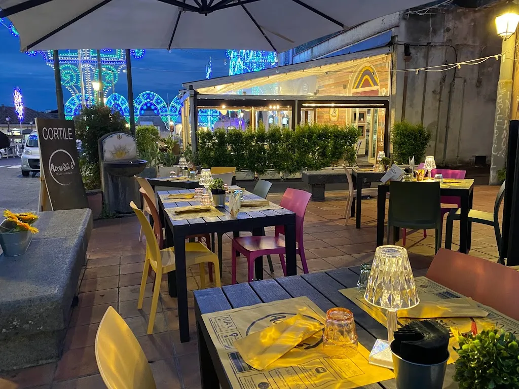 Accussí é restaurant in Nicolosi