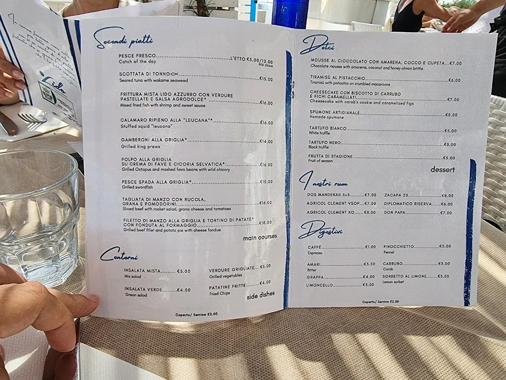Menu_Lido Azzurro_Leuca_image_2