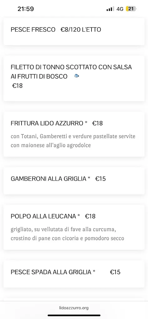 Menu_Lido Azzurro_Leuca_image_4