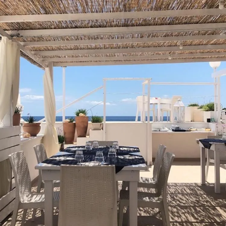 Lido Azzurro restaurant in Leuca