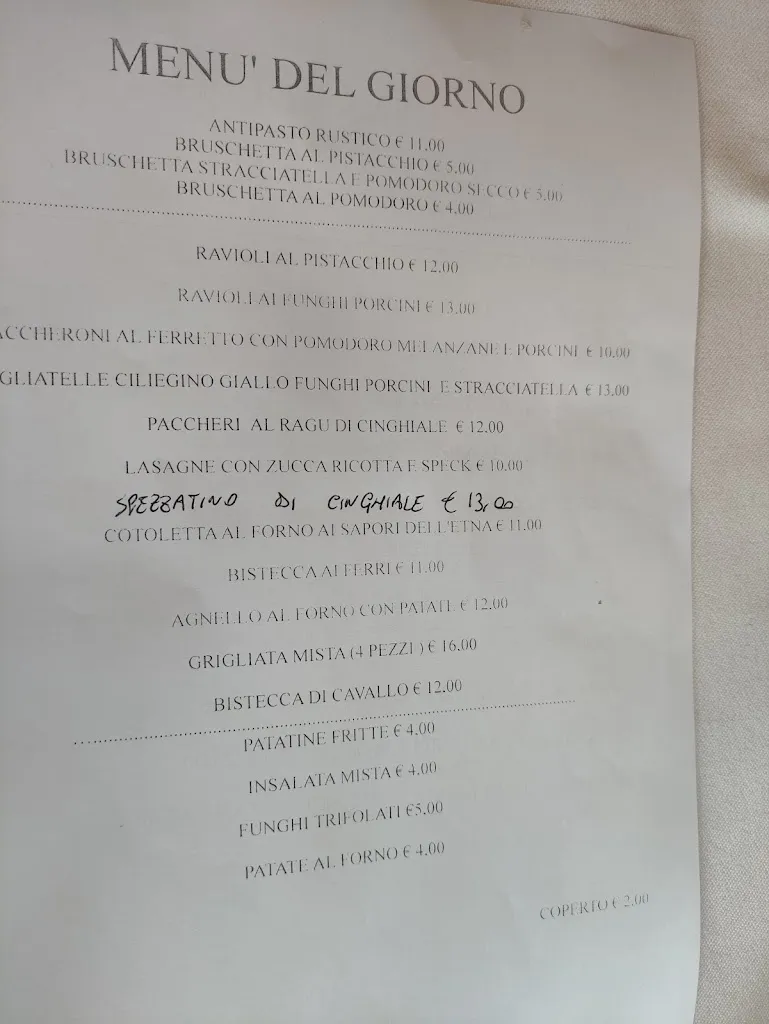 Menu_Bar Ristorante Crateri Silvestri_Nicolosi_immagine_1